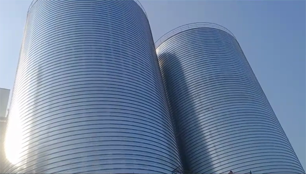 班玛2座混凝土高架卷板仓