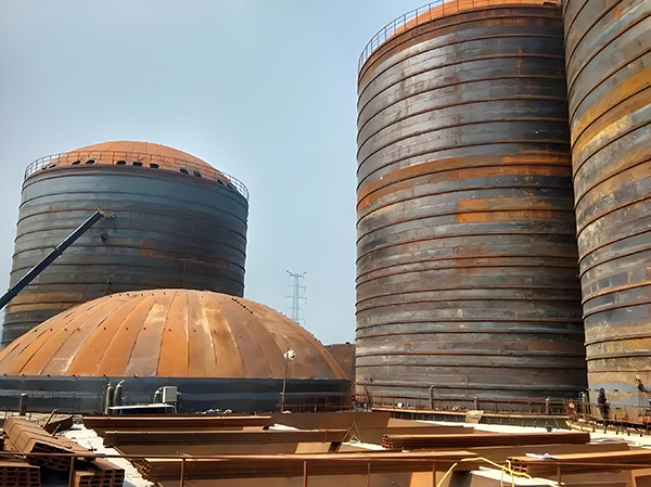 班玛焦粉钢板仓